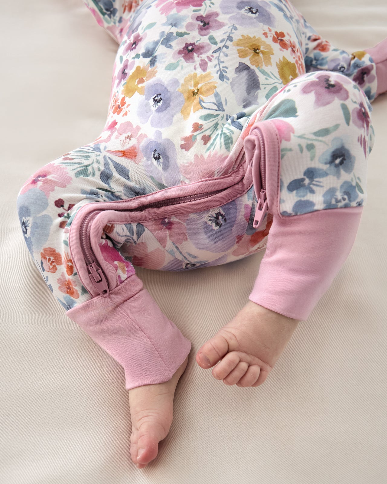 Tiny Blooms Crescent Zippy - Image 2