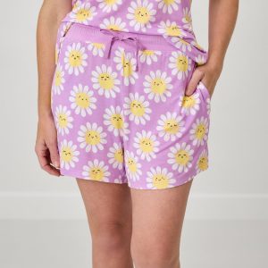 Flower Power Women's Pajama Shorts