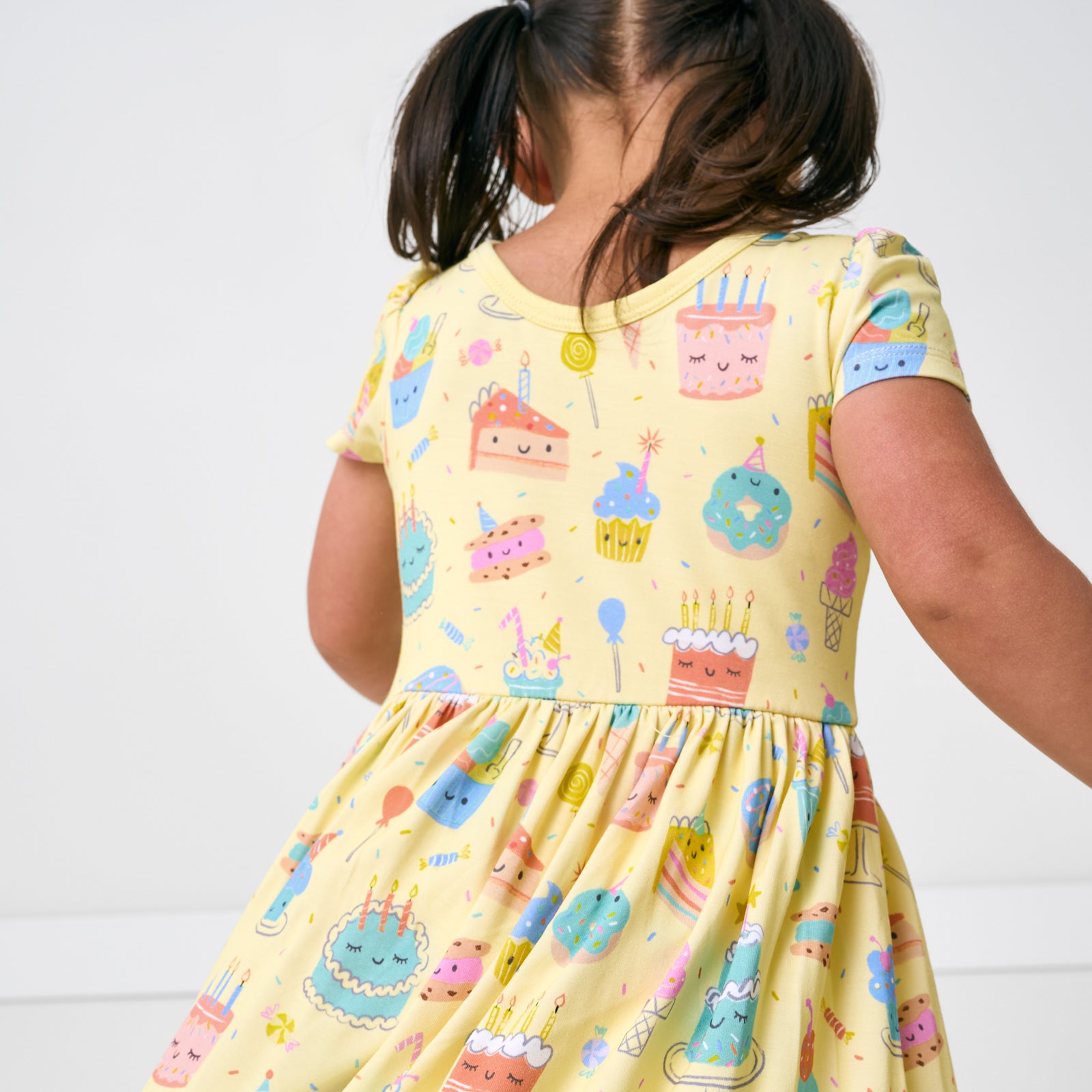 Frosted Fun Skater Dress with Bodysuit - Image 5