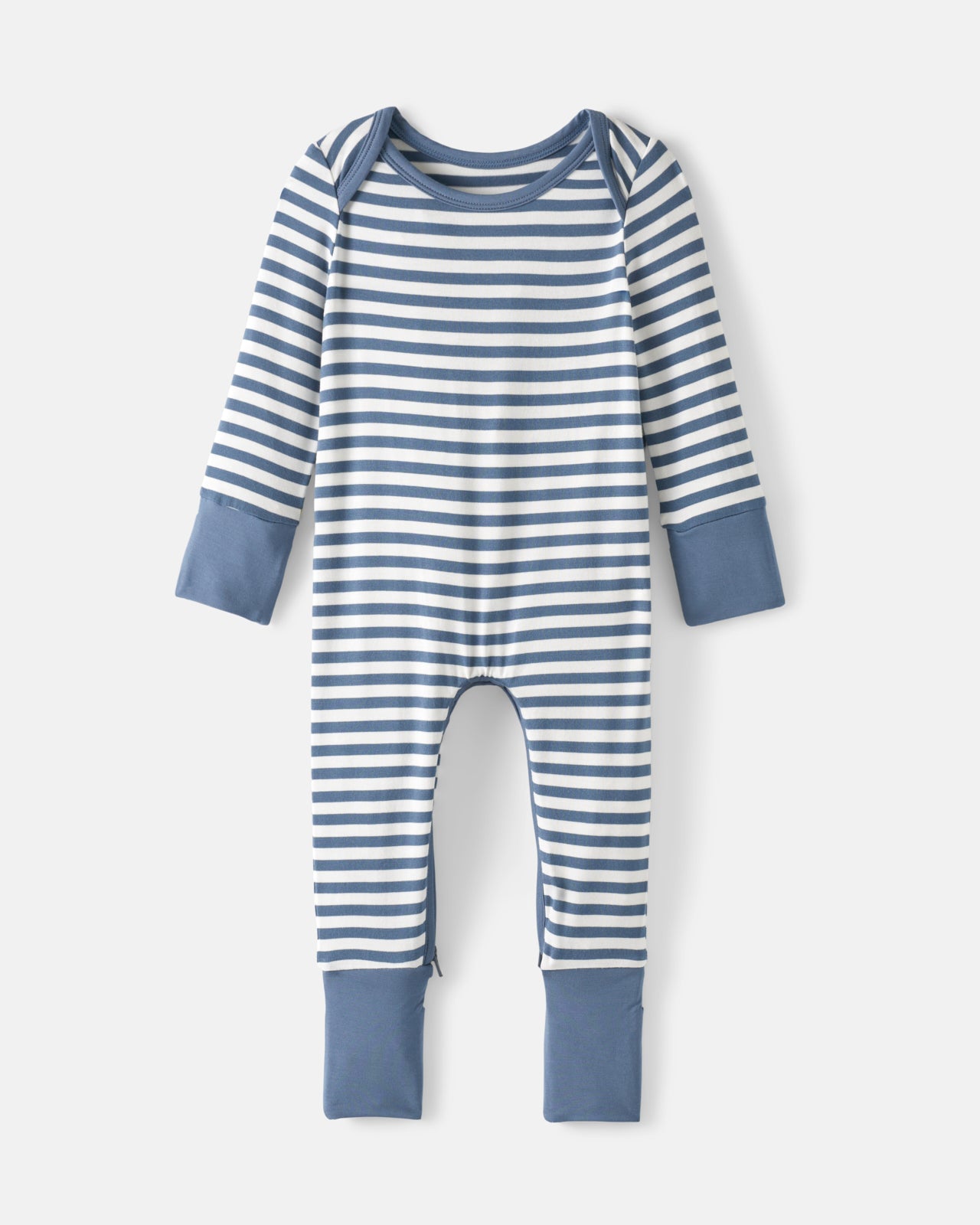 Hazy Blue Stripe Crescent Zippy - Image 5