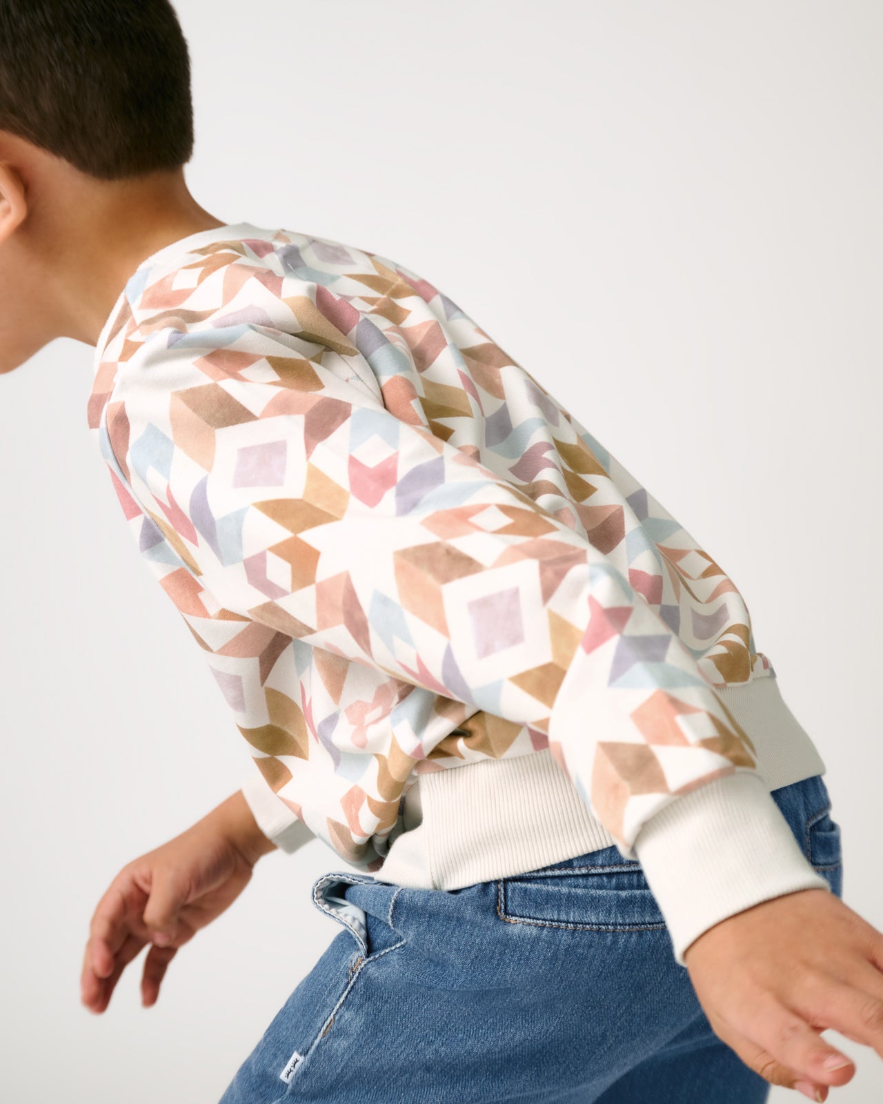 Kaleidoscope Dreams Crewneck Sweatshirt - Image 3