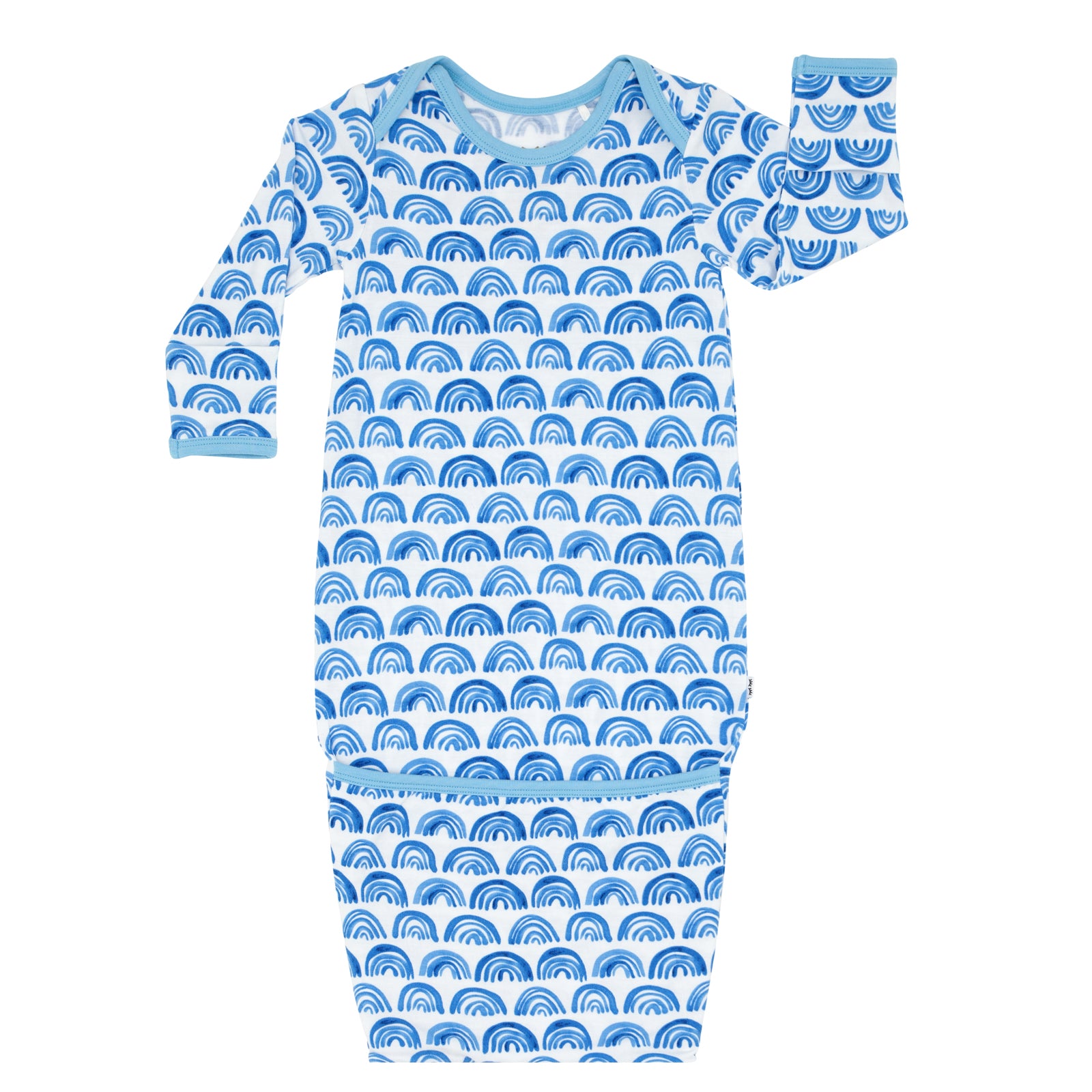 Blue Rainbows Infant Gown - Image 3