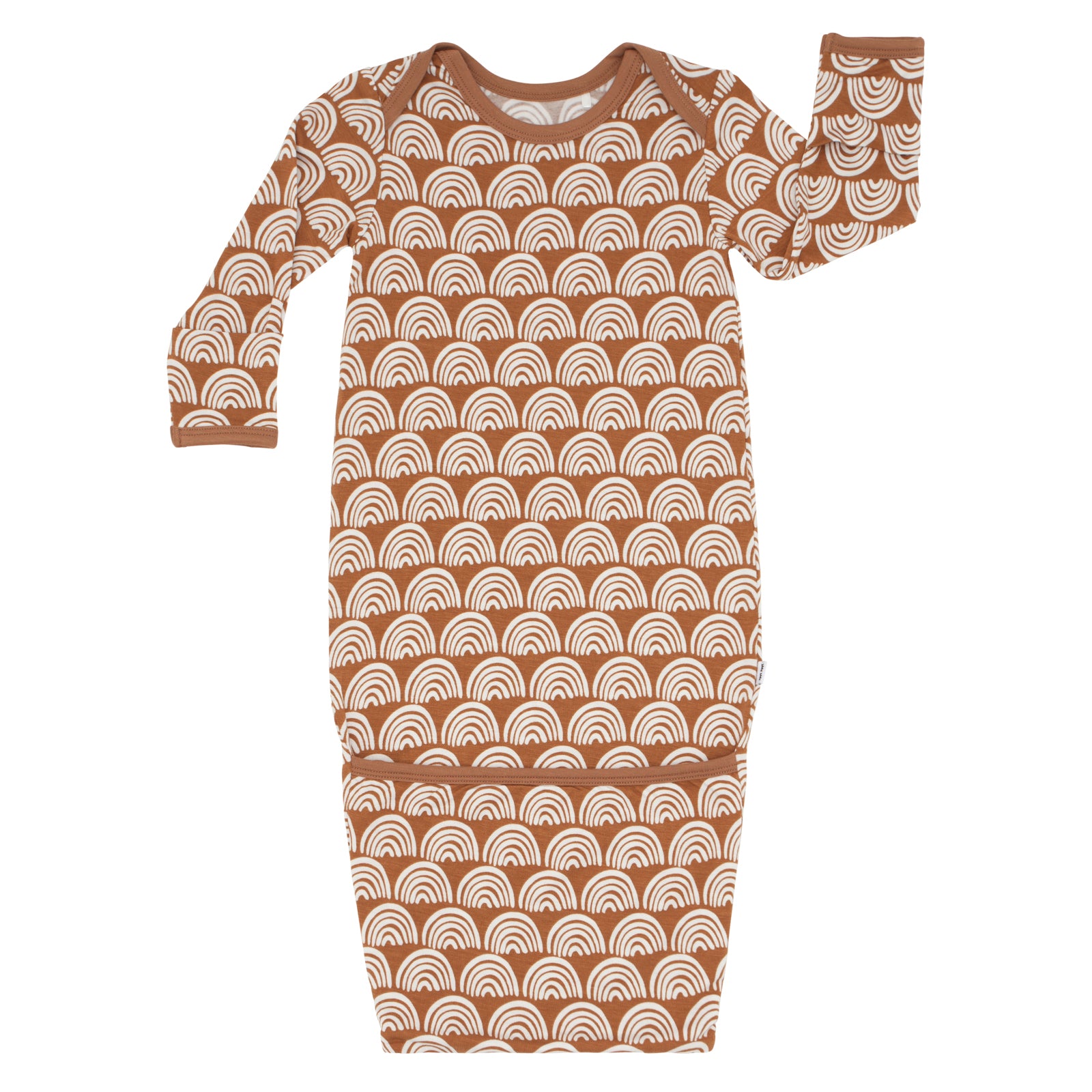 Rust Rainbows Infant Gown - Image 5