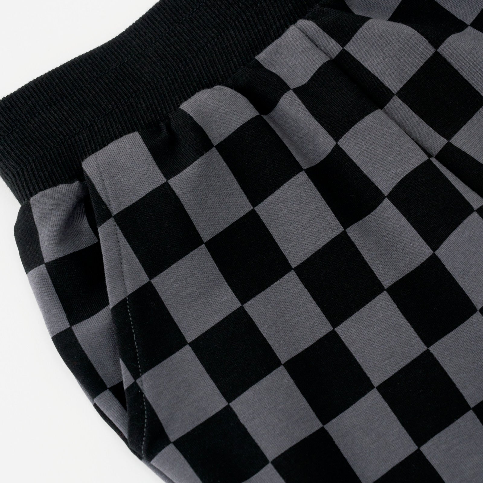 Monochrome Checks Jogger - Image 4