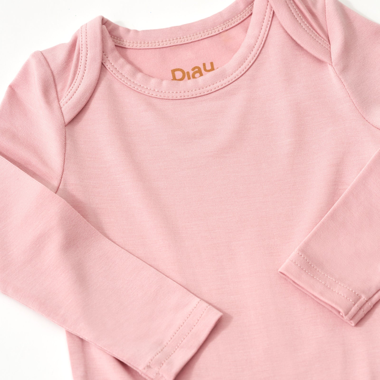 Mauve Blush Long Sleeve Bodysuit - Image 5