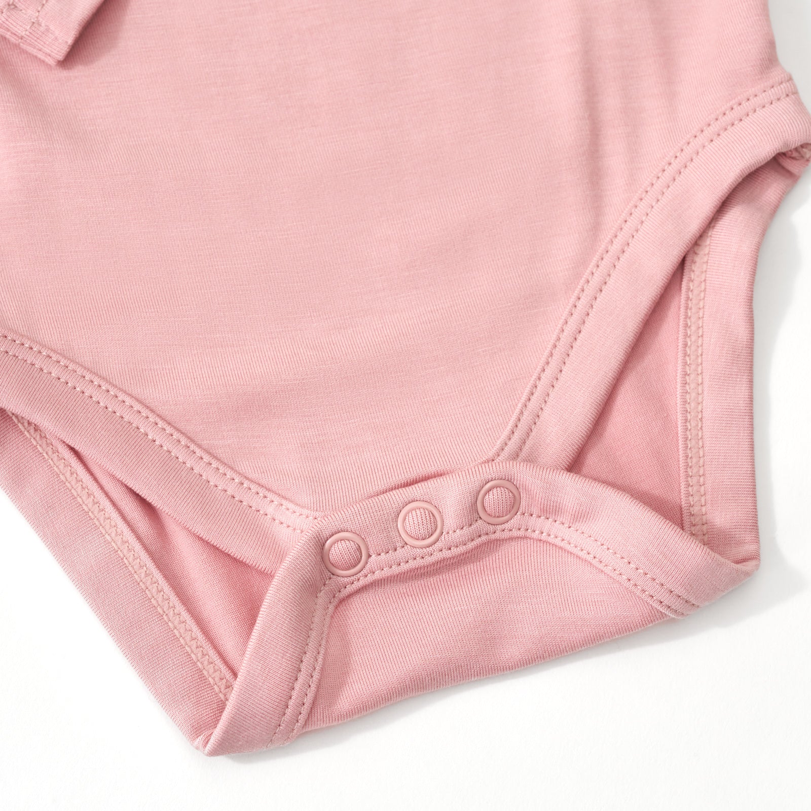 Mauve Blush Long Sleeve Bodysuit - Image 6