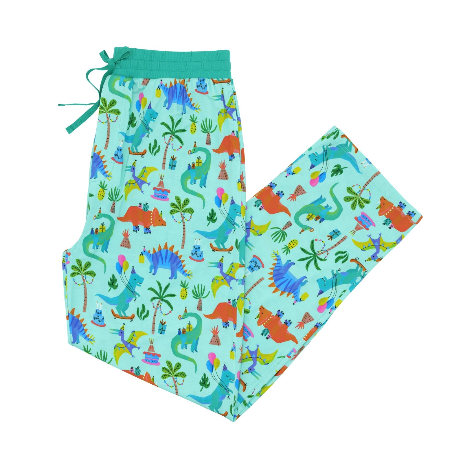 Prehistoric Party Men's Pajama Pants - Image 5