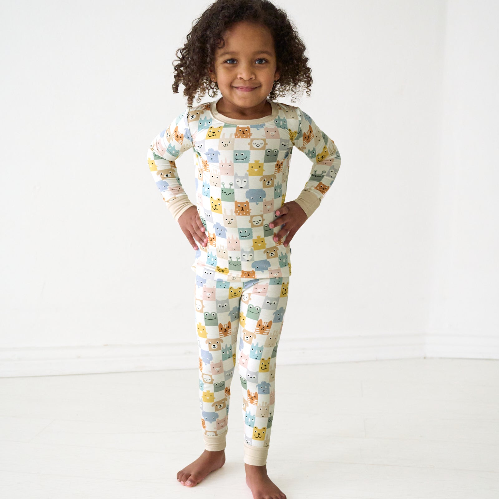 Check Mates Two-Piece Pajama Set - Image 2