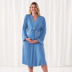 Heather Blue Women's Robe