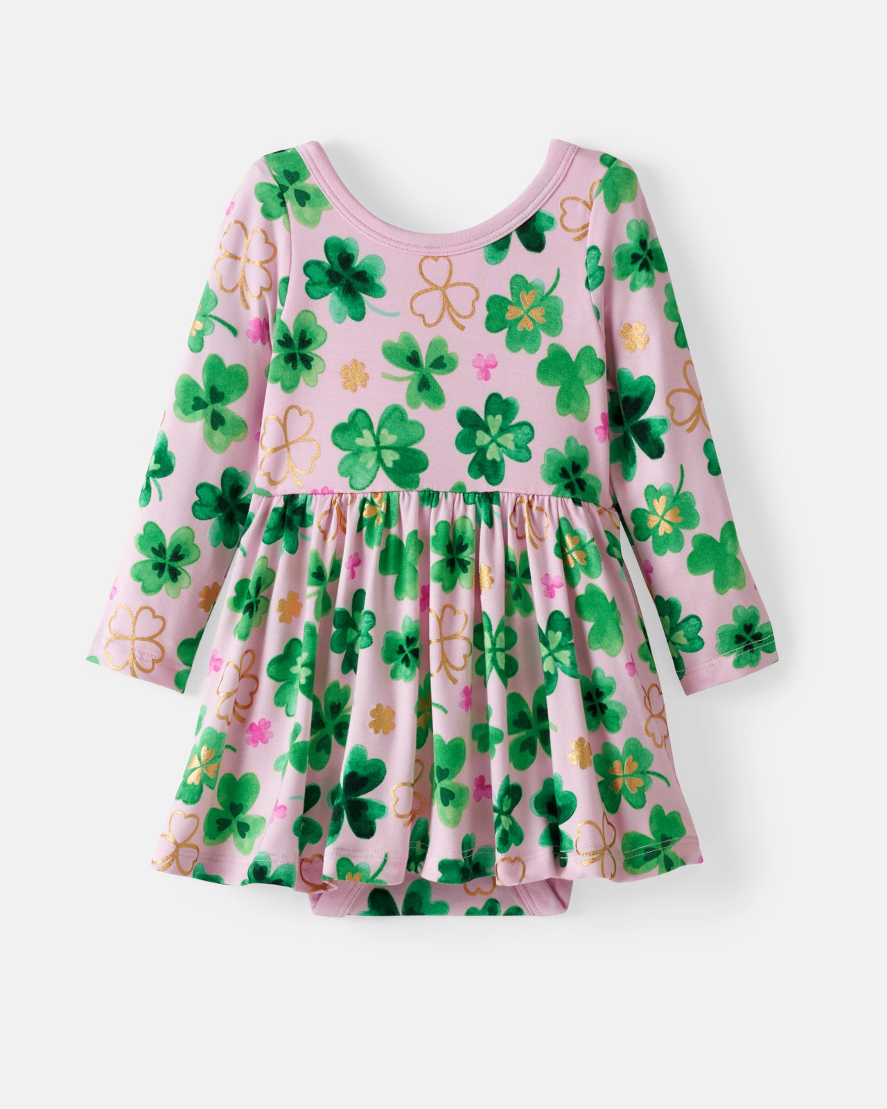 Clover Cuties Twirl Dress with Bodysuit - Image 6