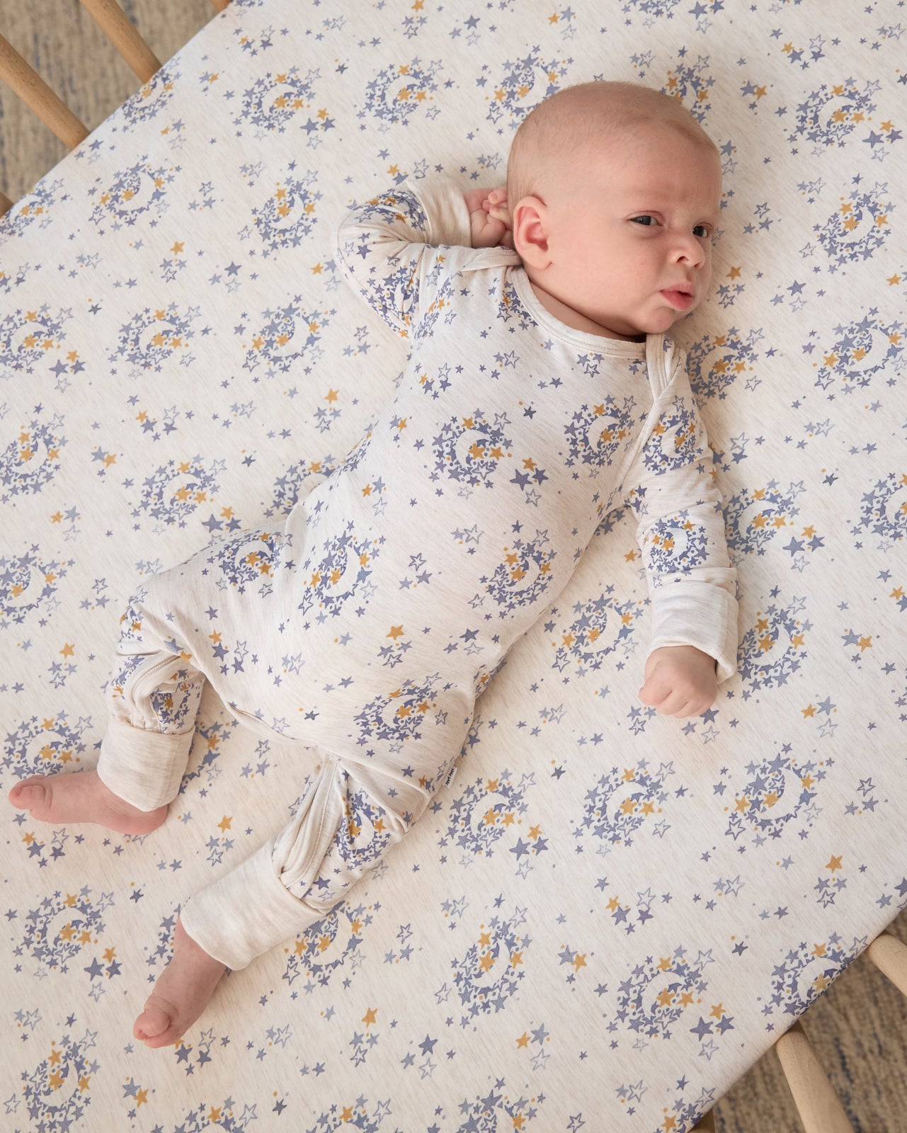 Lullaby Sky Crescent Zippy