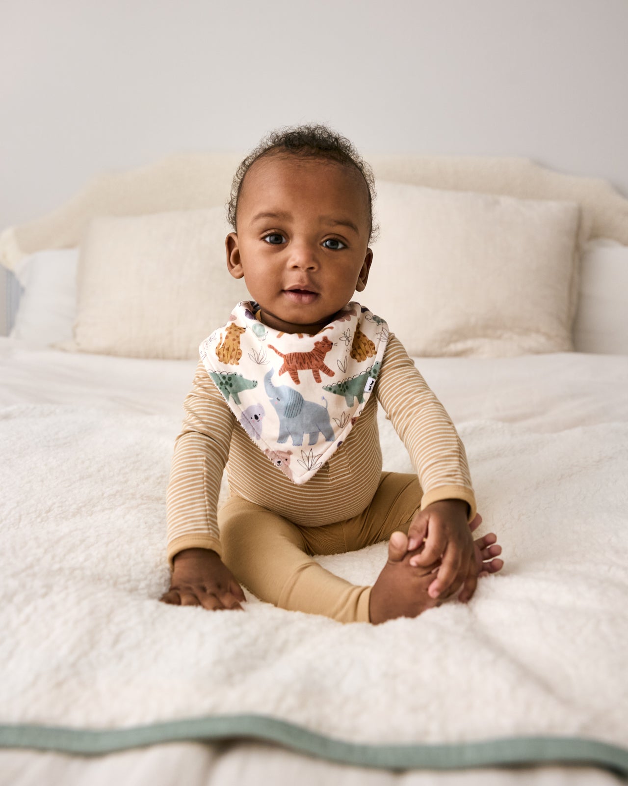 Sweet Safari Bandana Bib - Image 3