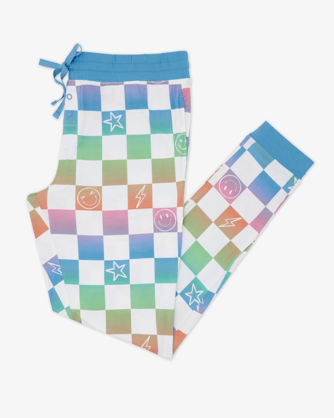 Ombre Cheery Checks Women's Pajama Pants - Image 6