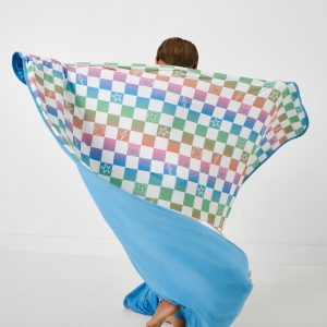 Ombre Cheery Checks Large Cloud Blanket?