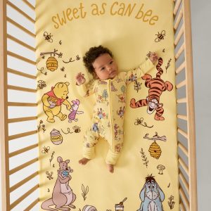 Disney Sweet As Can Bee Fitted Crib Sheet