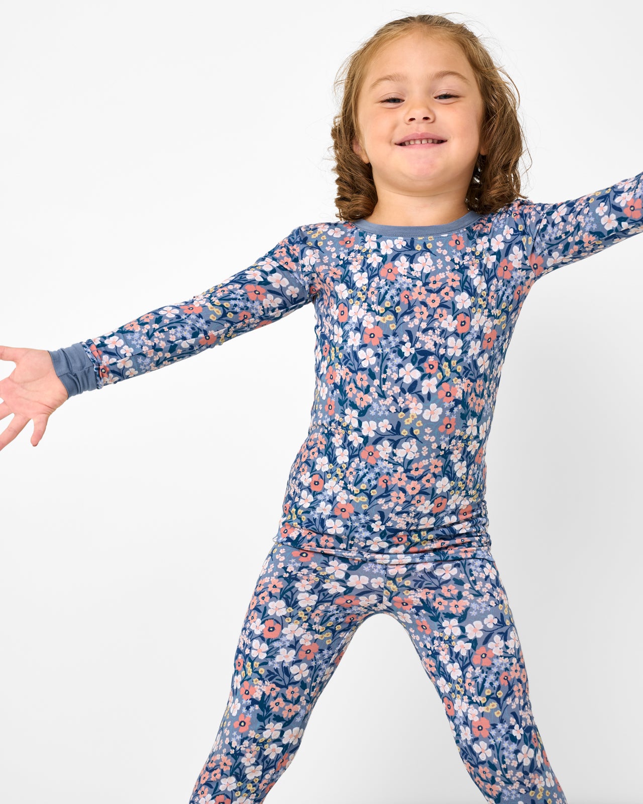Petite Petals Two-Piece Pajama Set - Image 2