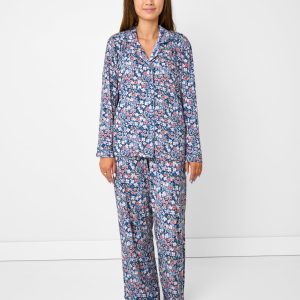 Petite Petals Women's Long Sleeve Pajama Set