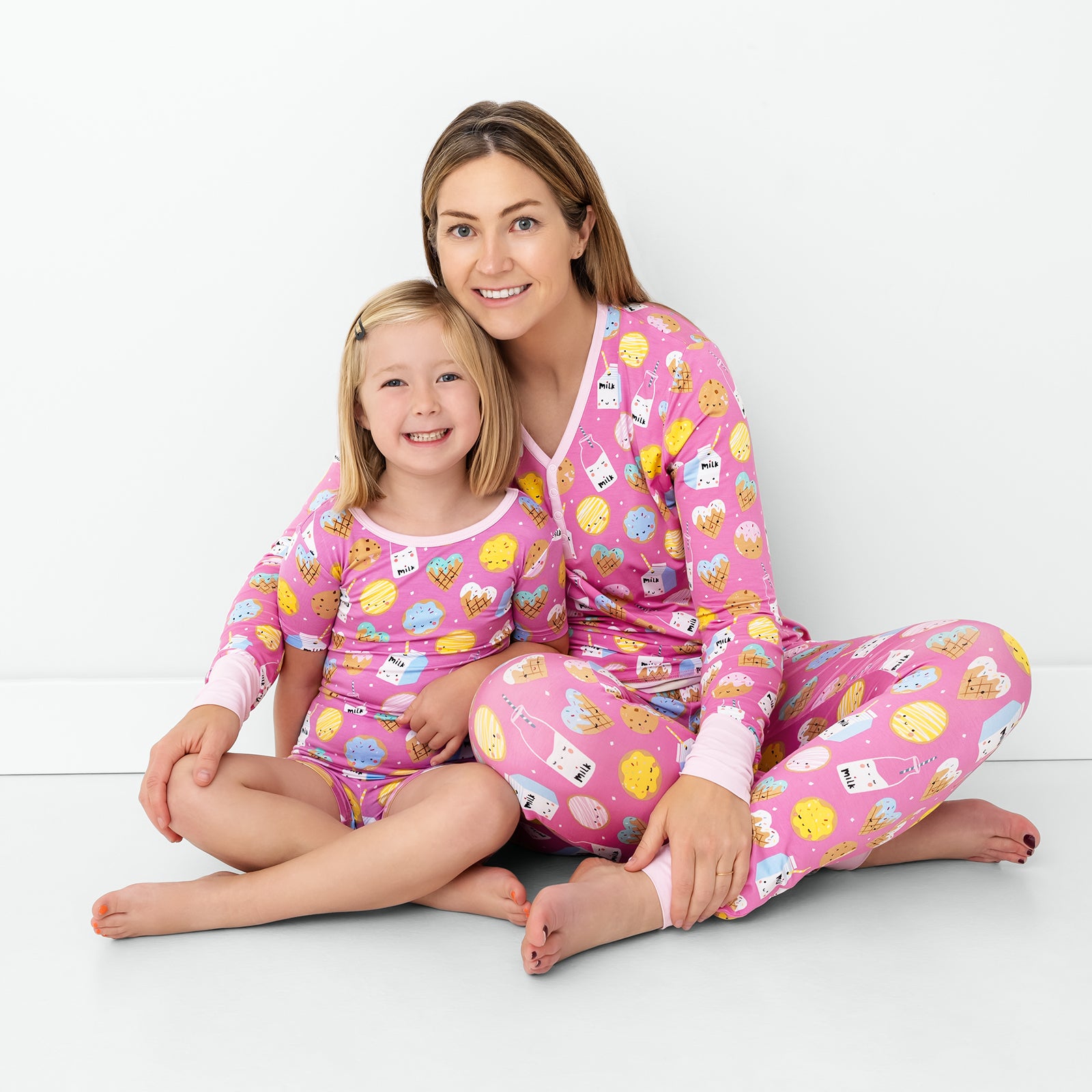 Pink Cookies & Milk Women's Pajama Top - Image 3