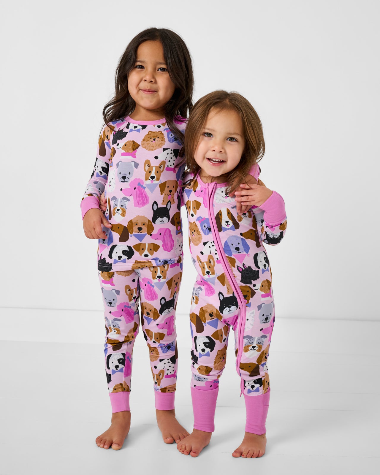 Pink Puppy Parade Two-Piece Pajama Set - Image 3