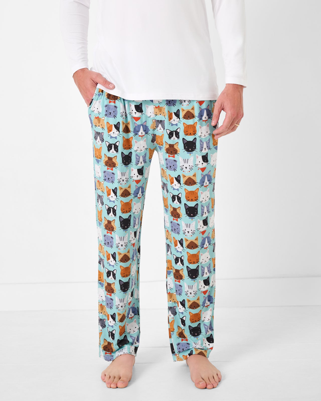 Purrfect Pals Men's Pajama Pants