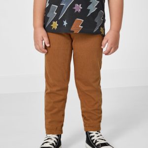 Rich Toffee Denim Jogger