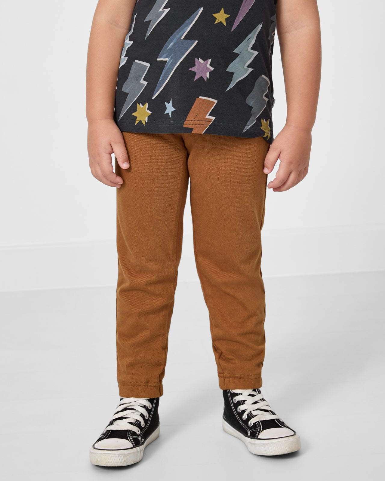 Rich Toffee Denim Jogger