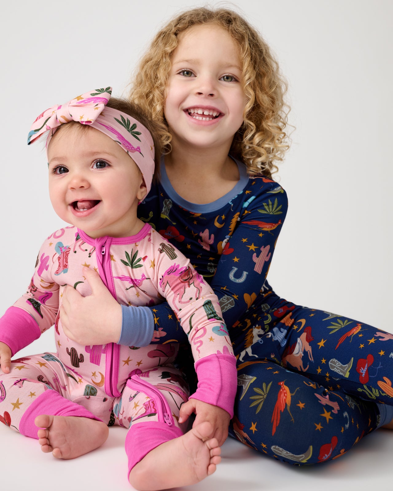 Blue Rancher Roundup Two-Piece Pajama Set - Image 3