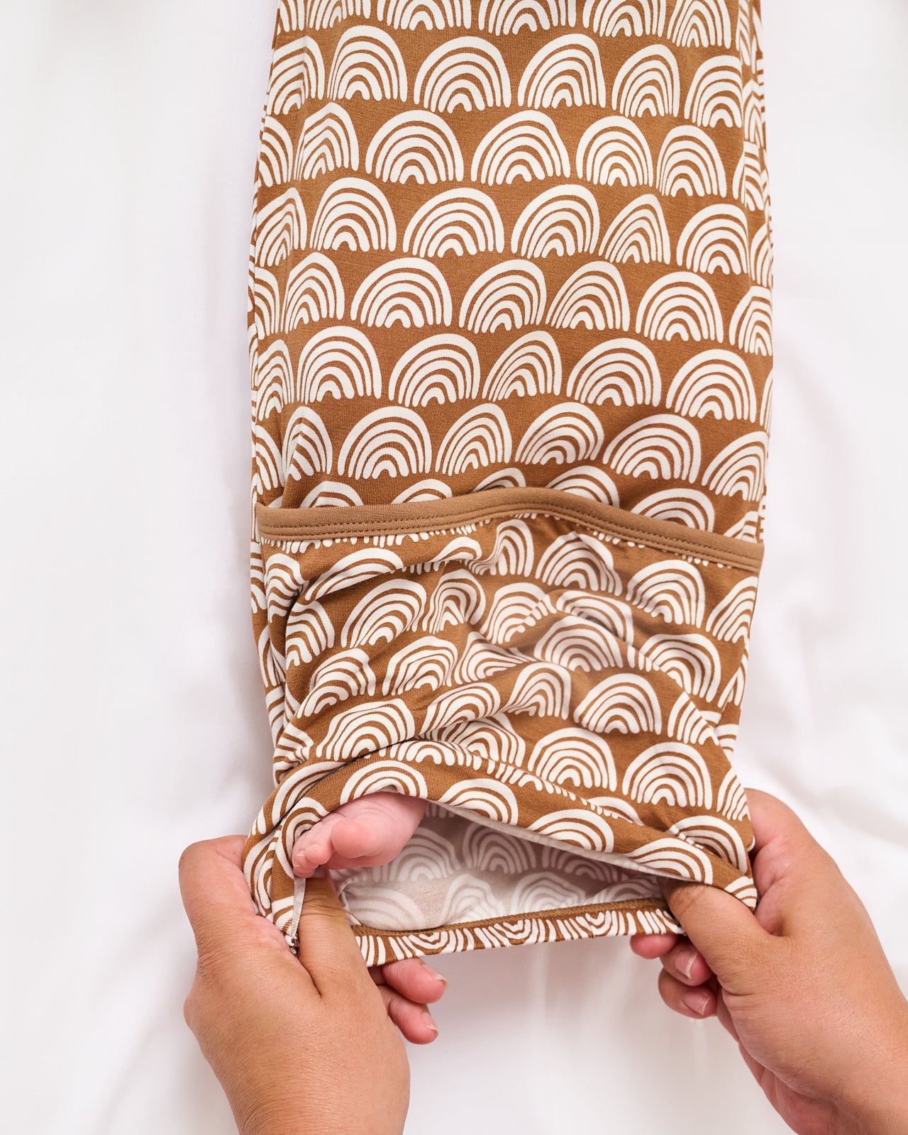 Rust Rainbows Infant Gown - Image 3