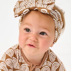 Rust Rainbows Luxe Bow Headband