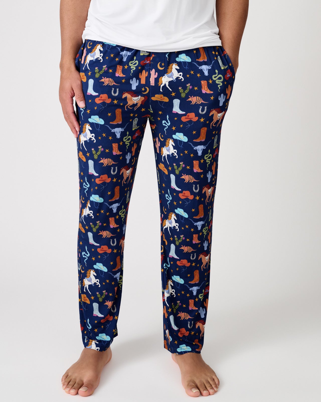 Blue Rancher Roundup Men's Pajama Pants
