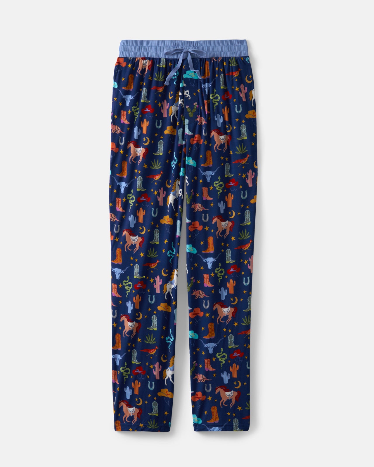 Blue Rancher Roundup Men's Pajama Pants - Image 5