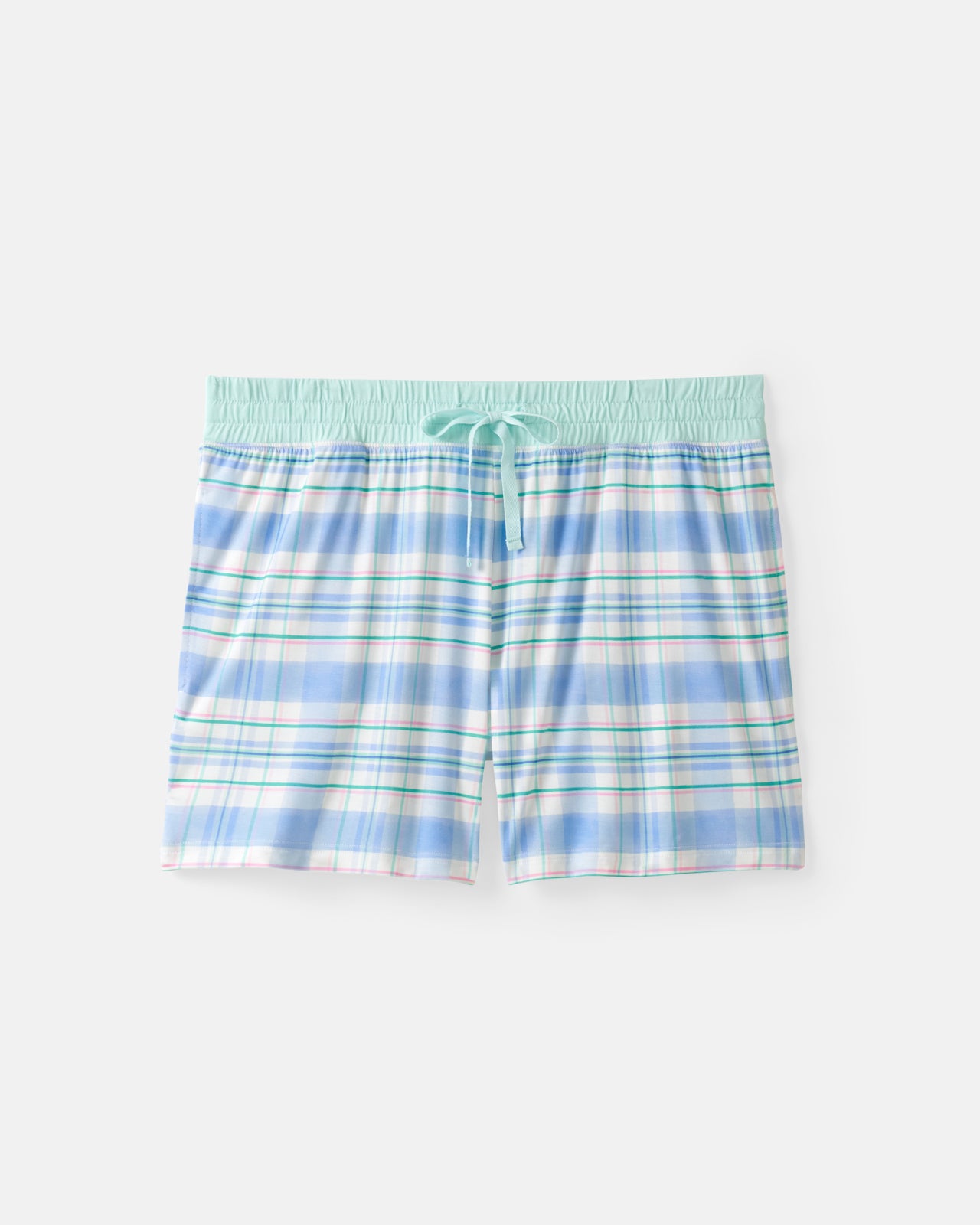 Springtime Plaid Women's Pajama Shorts - Image 7