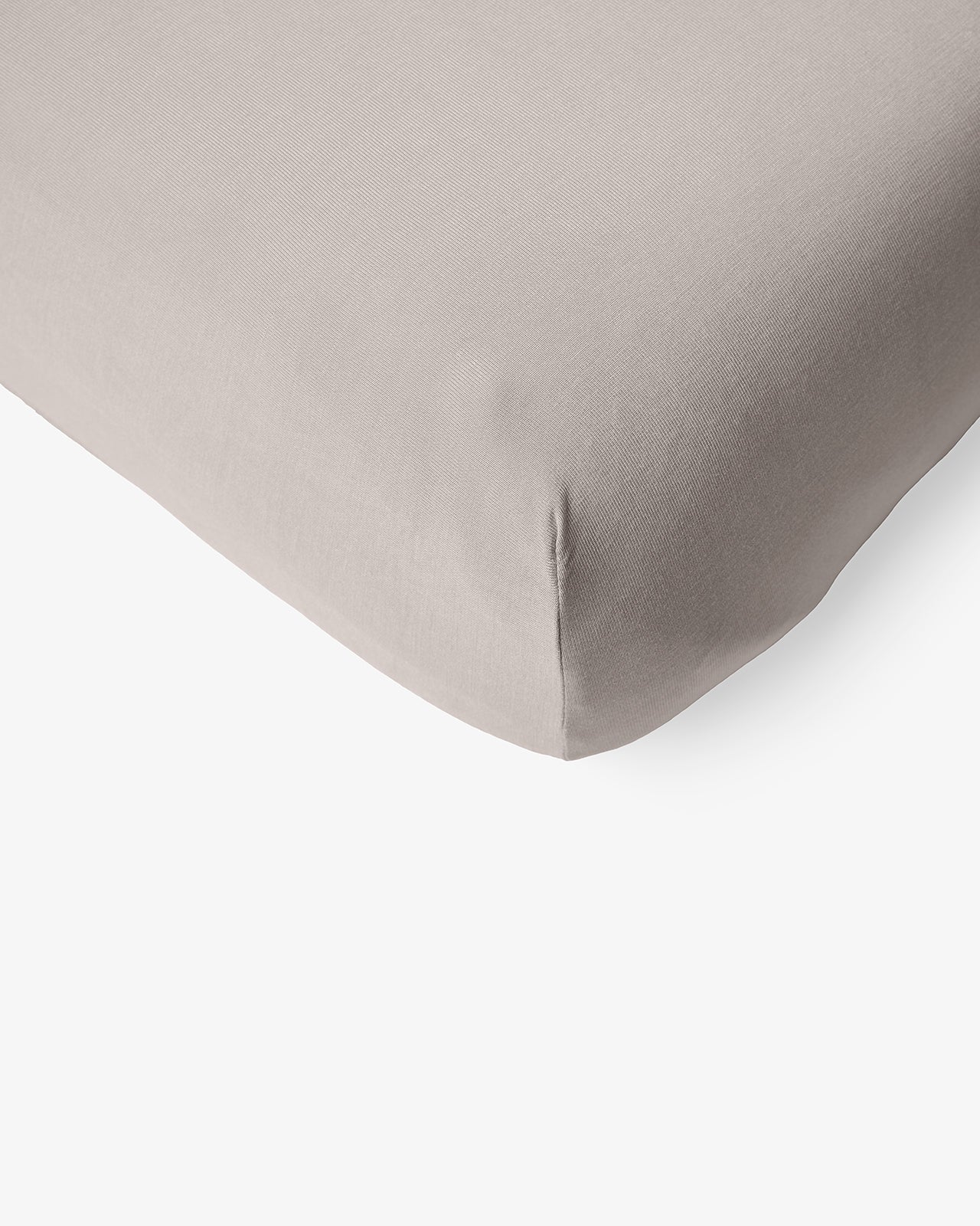 Dove Gray Fitted Mini Crib Sheet
