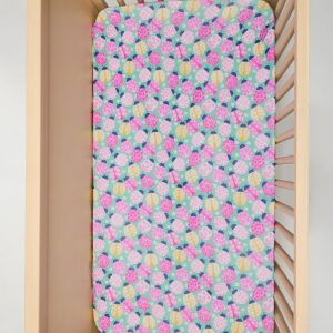 Ladybug Meadow Fitted Crib Sheet