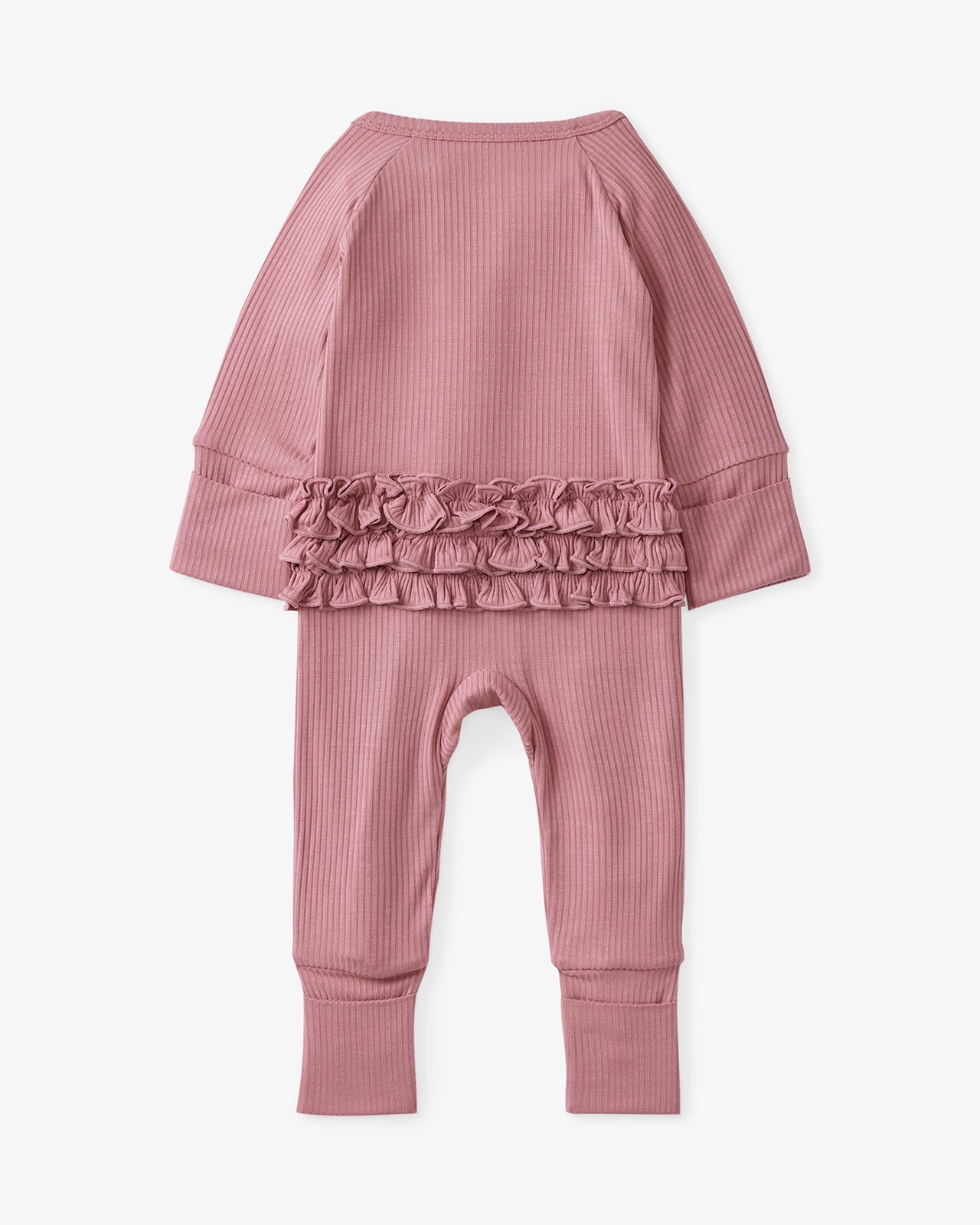 Rosewood Ribbed Ruffle Zippy - Image 7