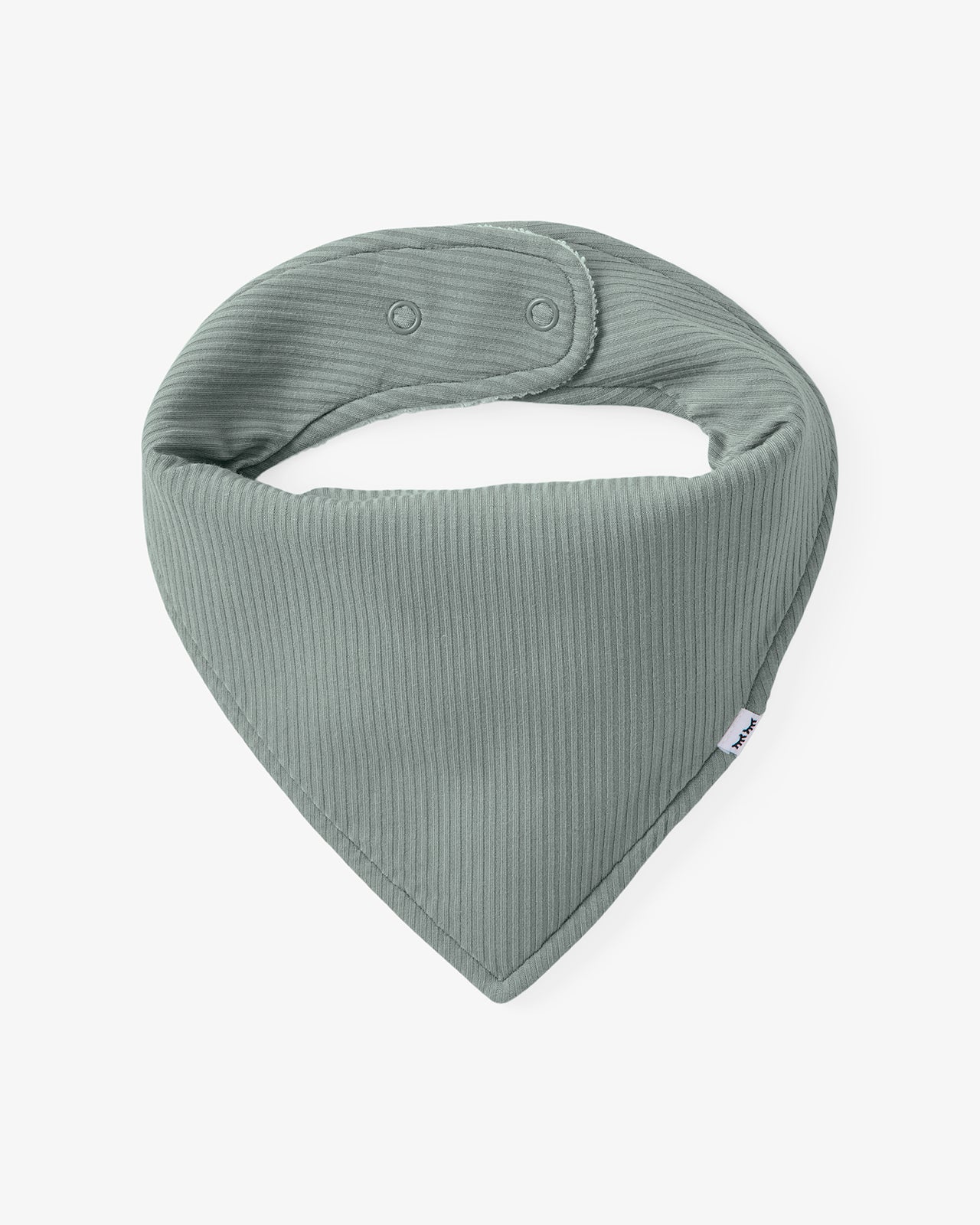 Willow Ribbed Bandana Bib - Image 2