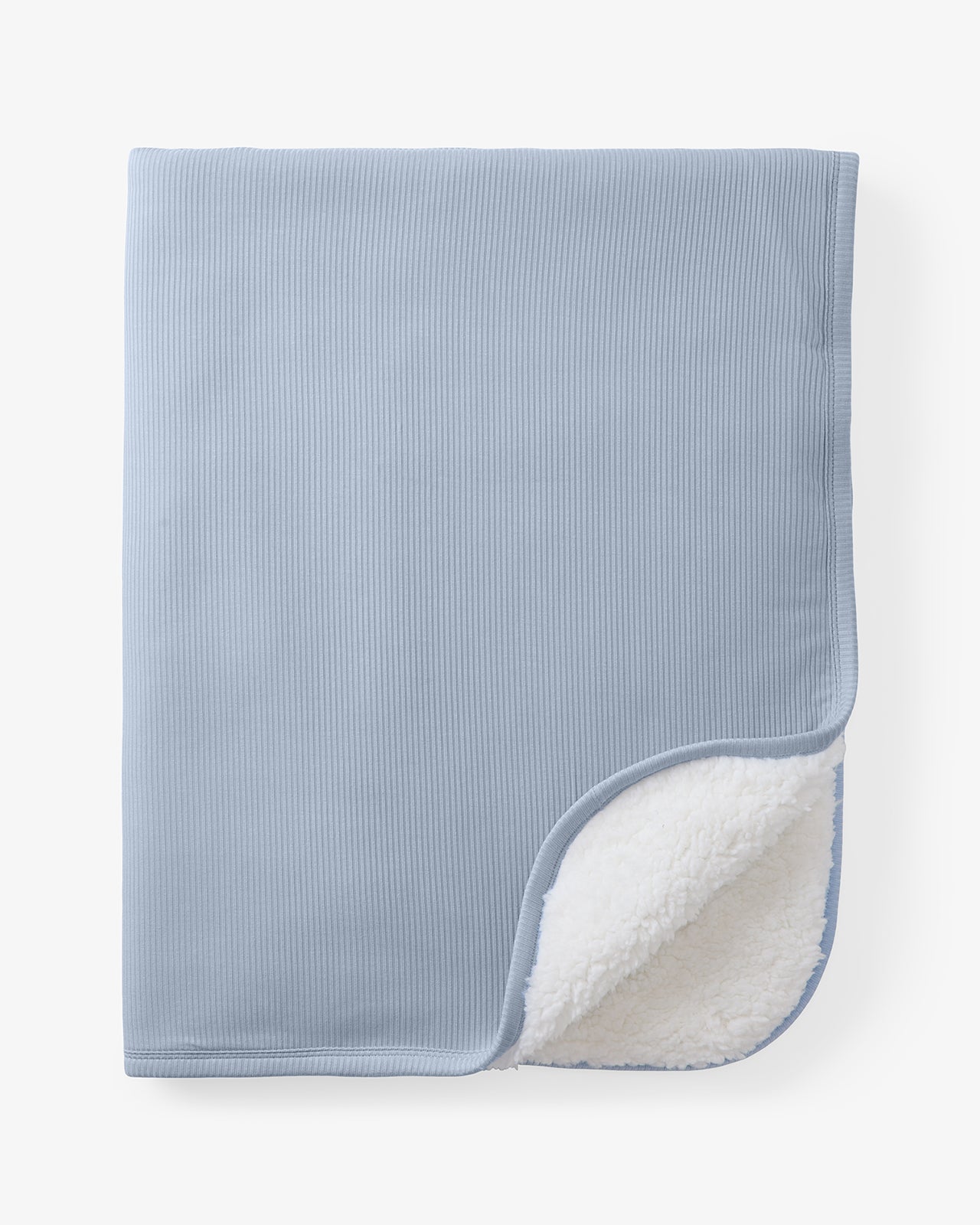 Light Fog Ribbed Mini Cloud Blanket® - Image 2