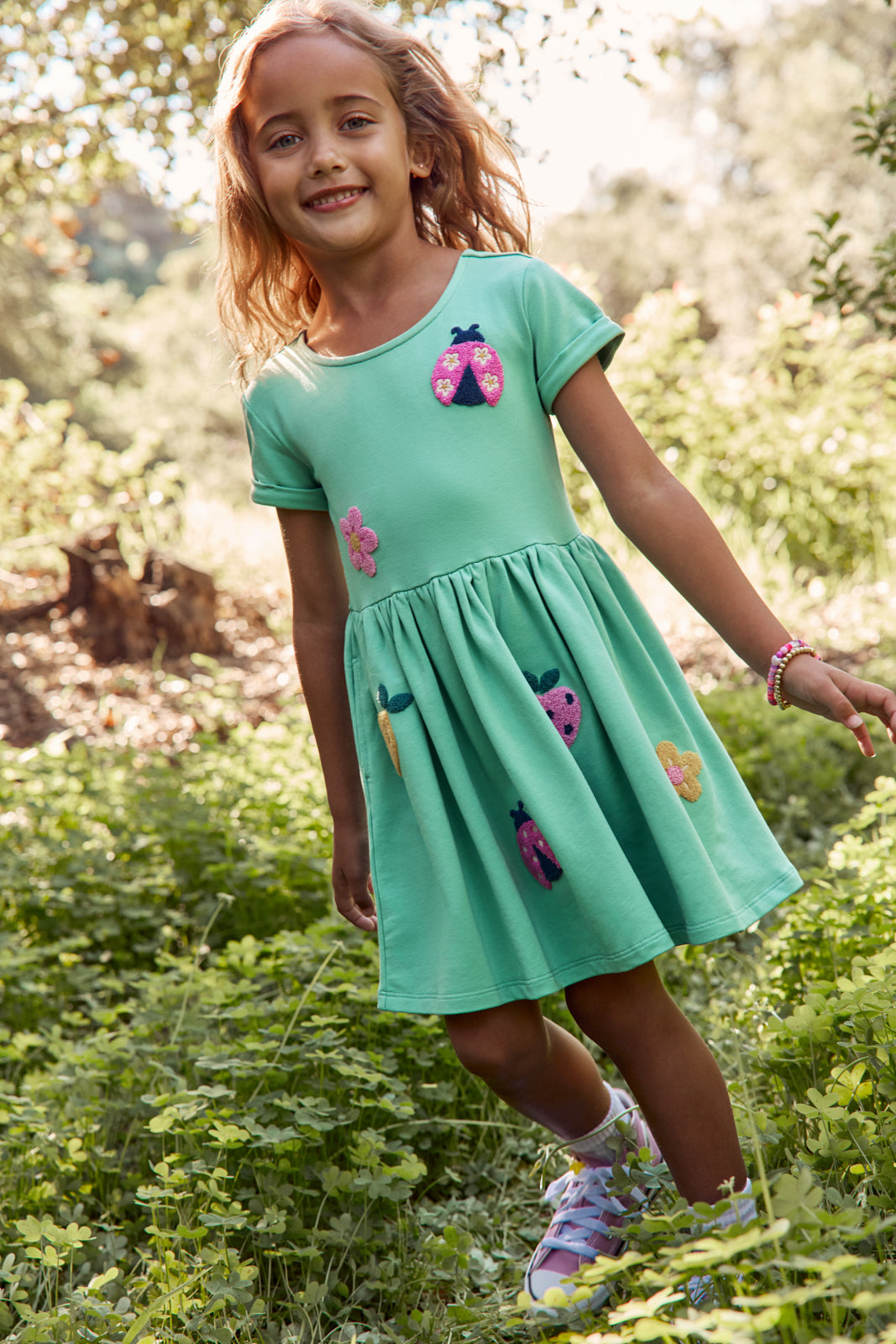 Garden Party Short Sleeve Dress