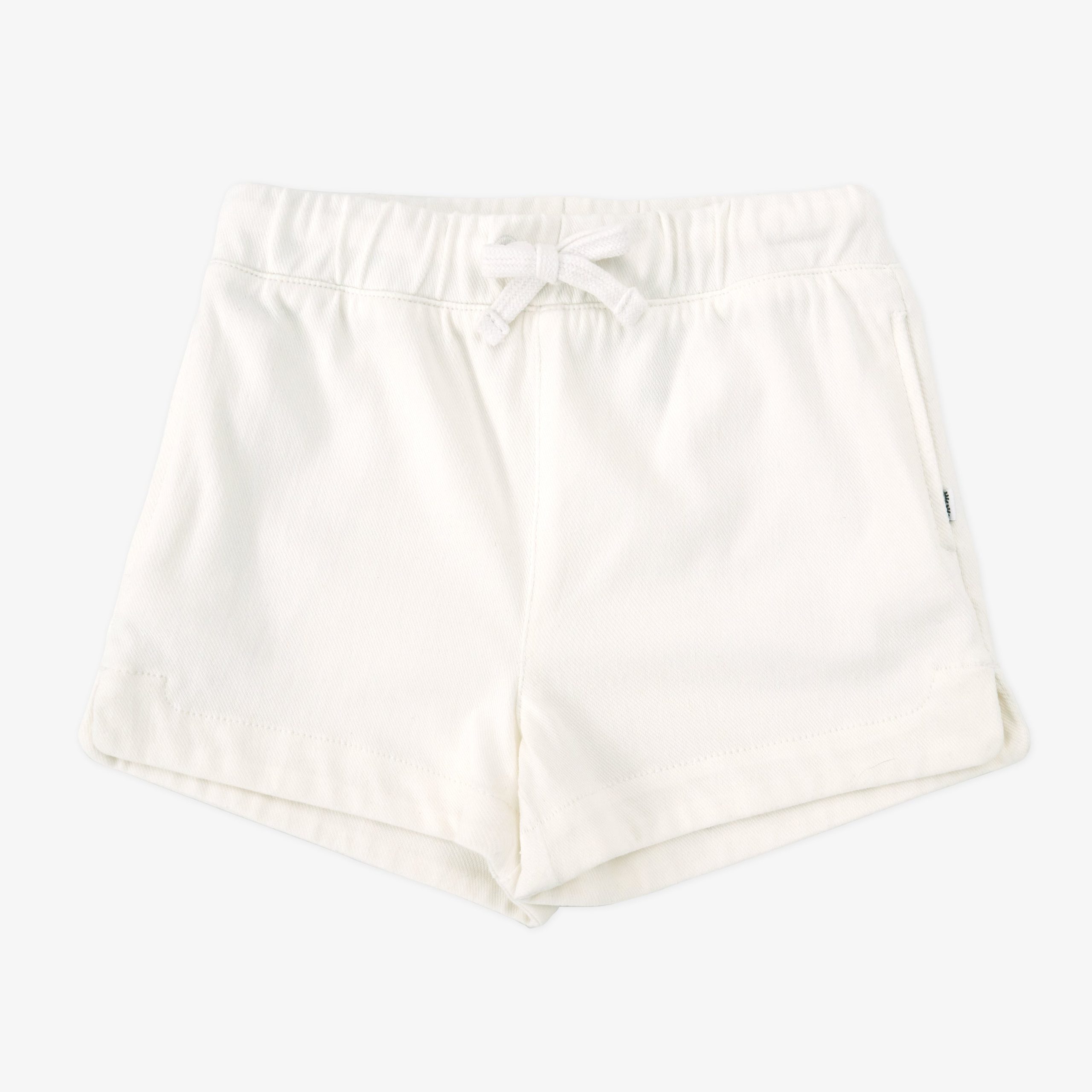 Bright White Denim Shorts - Image 2