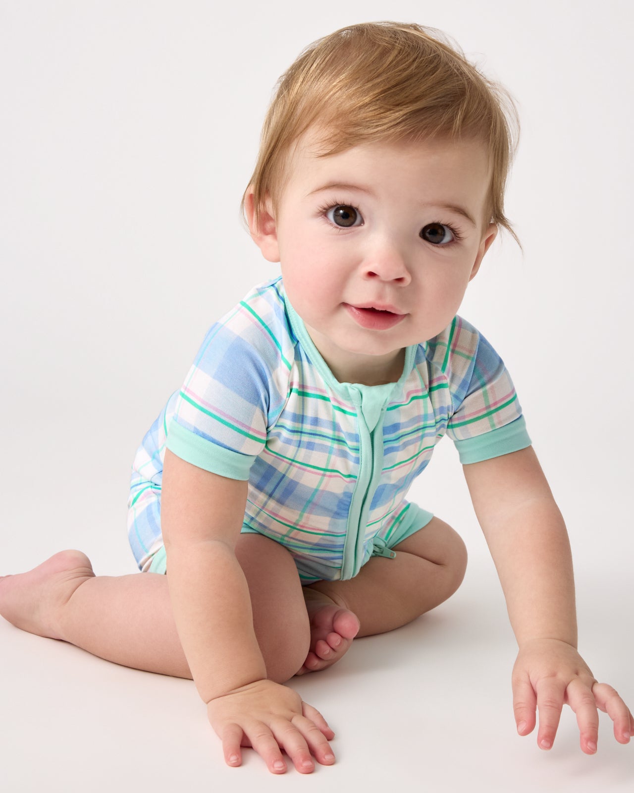 Springtime Plaid Shorty Zippy - Image 2