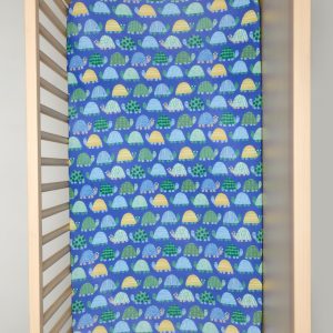 Shell Parade Fitted Crib Sheet