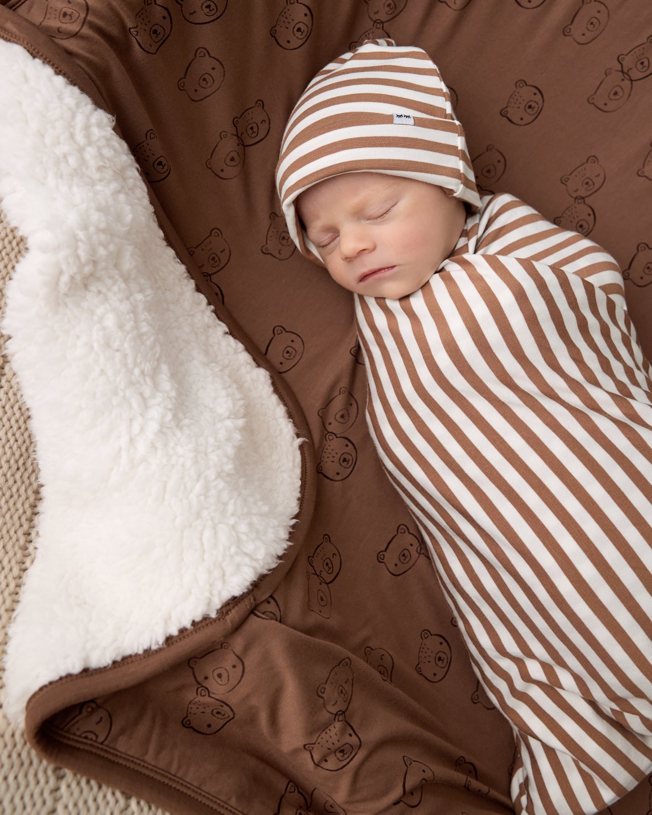 Teddy Tracks Mini Cloud Blanket® - Image 3