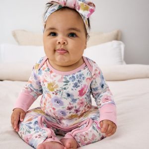 Tiny Blooms Crescent Zippy