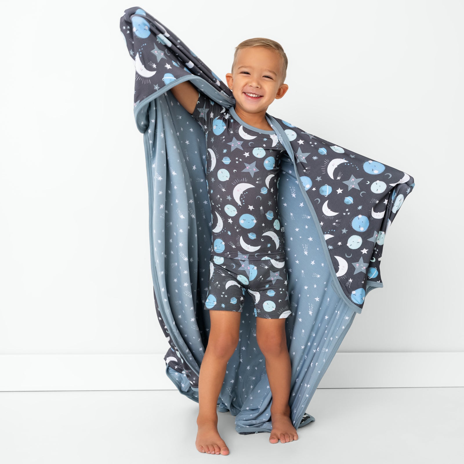 Blue To the Moon & Back Large Cloud Blanket? - Image 2