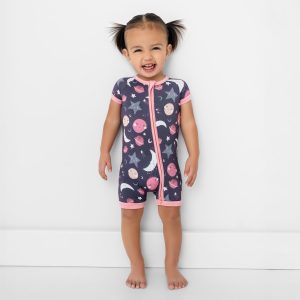 Pink To the Moon & Back Shorty Zippy