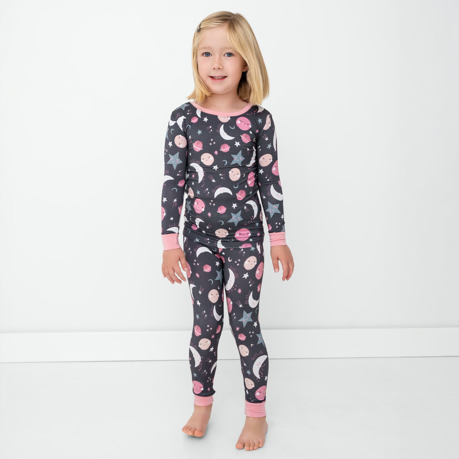Pink To the Moon & Back Two-Piece Pajama Set - Image 4