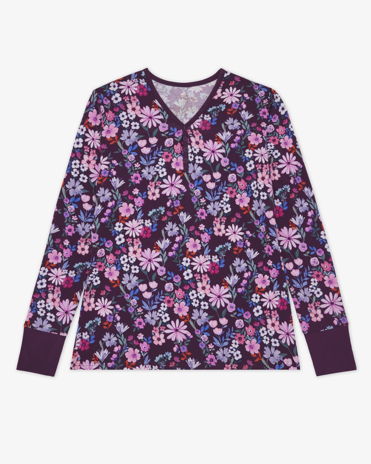 Violet Meadow Women's Long Sleeve Pajama Top - Image 4