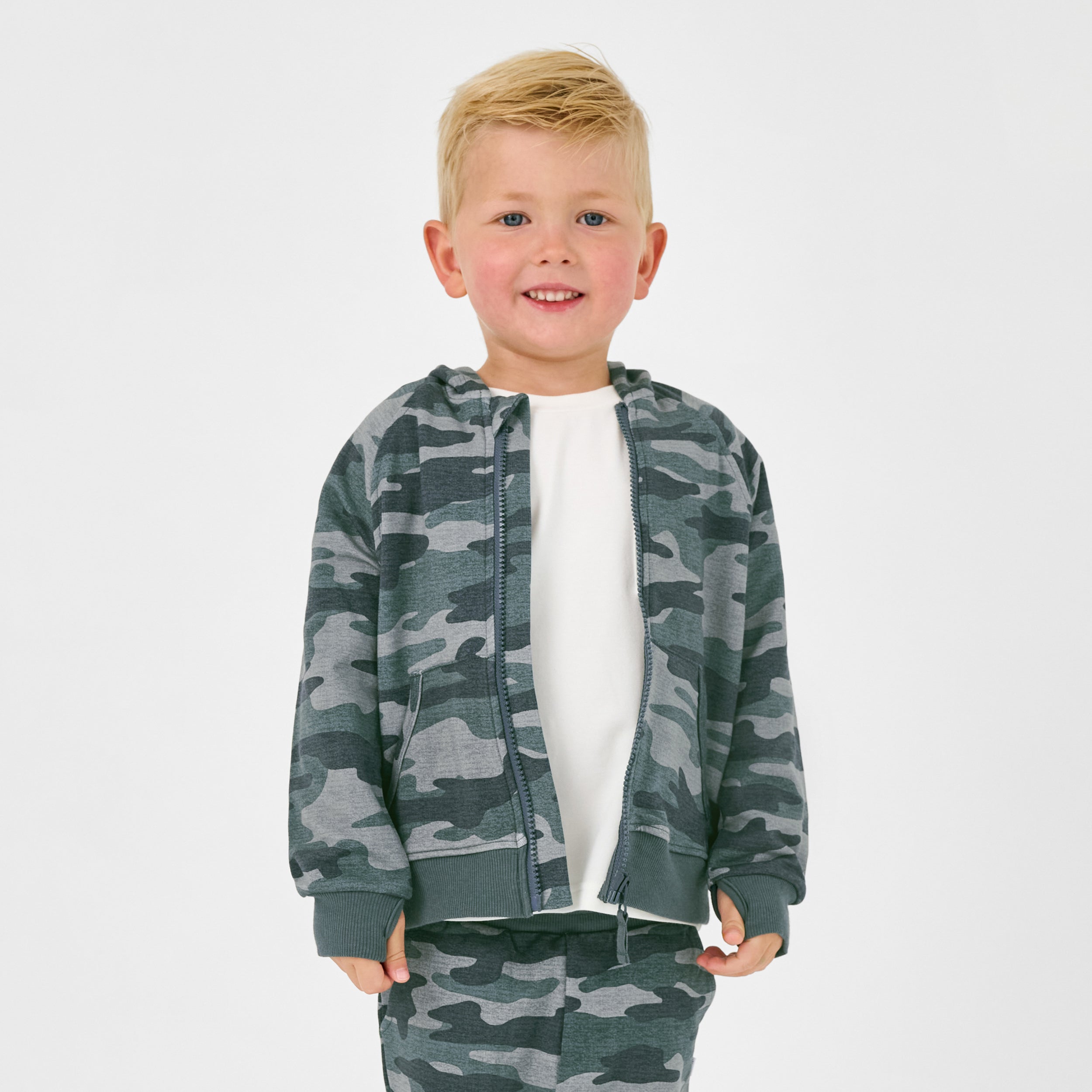 Vintage Camo Zip Hoodie - Image 6