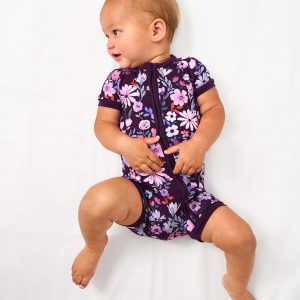Violet Meadow Shorty Zippy