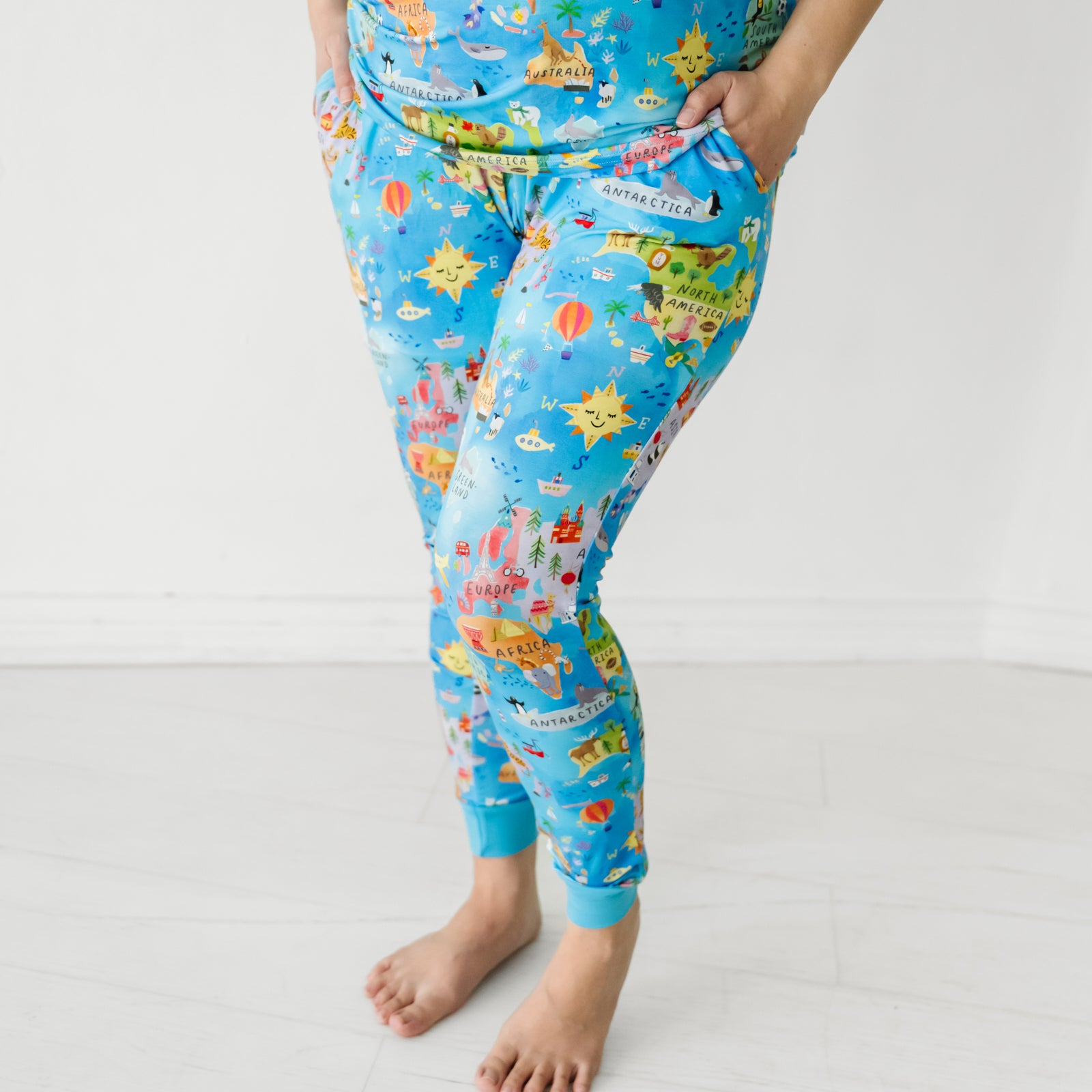 Around The World Women's Pajama Pants